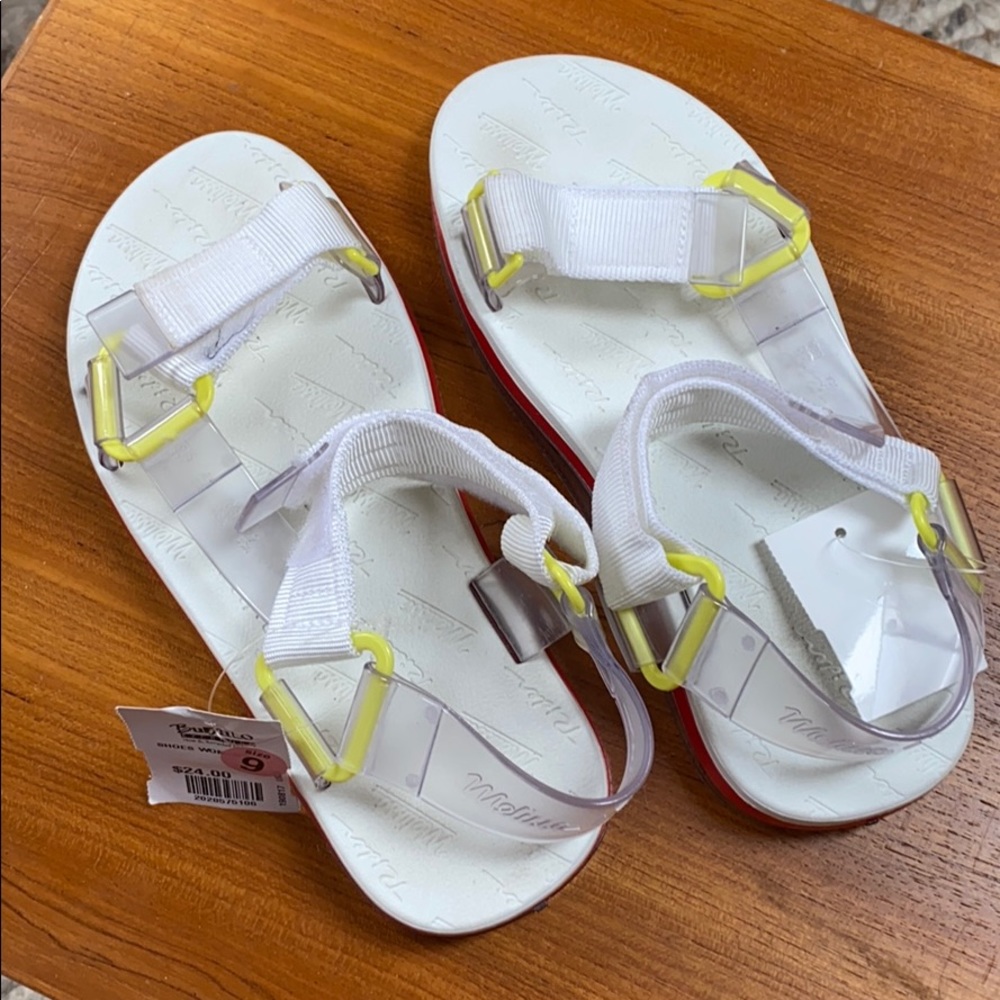 • Melissa Women’s Papete + Rider • size 9 sandals